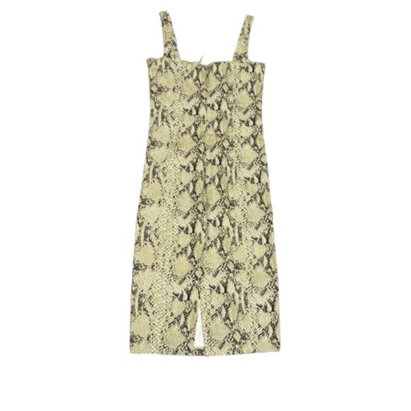 NWT Capulet Lola Bustier Denim Dress Python Snakeskin Print Mob Wife Size Small - Picture 5 of 8